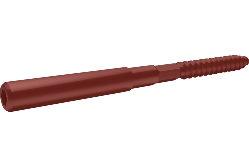 Шуруп-шпилька 8х160 Grand Line RAL 3009 красная окись