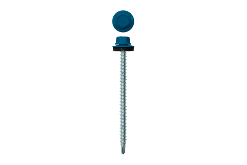 Саморез кровельный 4,8х70 (100шт) сверло №1 RAL 5010