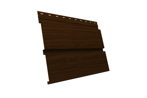 Квадро Брус Grand Line 0,45 Print Elite с пленкой Choco Wood TwinColor