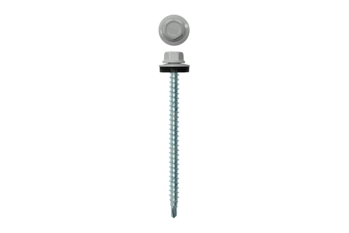 Саморез кровельный 4,8х70 (100шт) сверло №1 RAL 7035