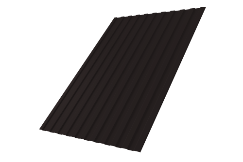 Профнастил С8A v01 Grand Line 0,45 Drap RAL 9005 черный