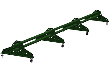 Снегозадержатель трубчатый Grand Line RAL 6002 3м