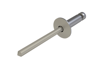 Заклёпка вытяжная Daxmer 4,8х21х14 (200шт) нерж/нерж RAL 7032