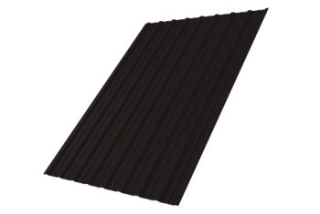 Профнастил С10A Grand Line 0,45 Drap RAL 9005 черный
