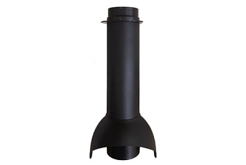 Выход канализации Krovent Pipe-VT 110 неизолированный черный