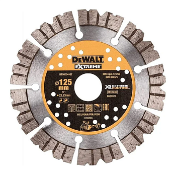 Диск алмазный DeWalt 125 мм DT90294-QZ