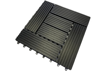 Паркет садовый Masterdeck 300x300 антрацит (11шт)