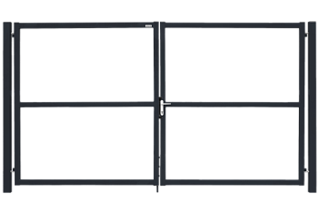 Ворота Colority Zinc Lock 1,5х3,5 RAL 7024