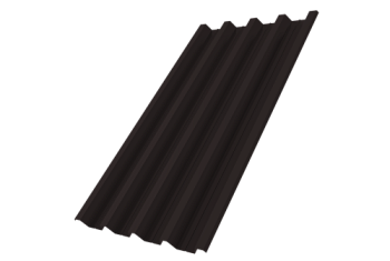 Профнастил Н60R v01 Grand Line 0,5 Satin RAL 9005 черный