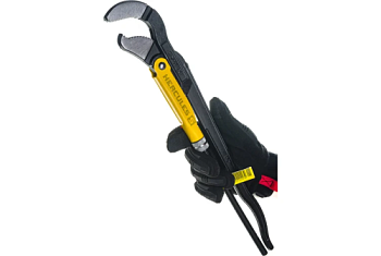 Ключ трубный Stayer Hercules-S Professional изогнутые губки №2, 1,5", 440мм