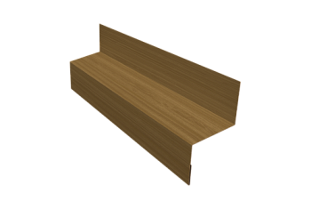 Отлив межэтажный 35 Grand Line 0,45 Print Elite Honey Wood TwinColor (2м)