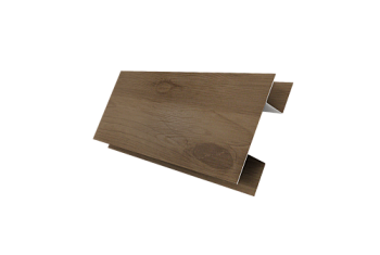 Планка H-образная Блок-Хаус new Grand Line 0,45 Print Premium Pine Wood Fresh (3м)