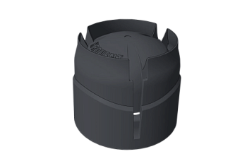 Колпак Krovent Hupcap 270 new серый