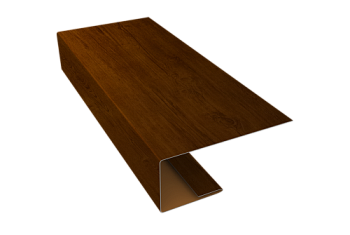 J-Профиль 18мм Grand Line 0,45 Print Premium Golden Wood Intense FTC (3м)