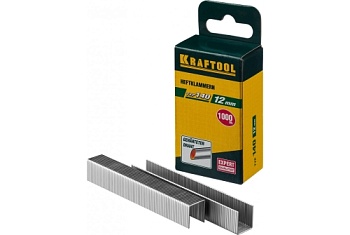 Скобы для степлера Kraftool 12 мм широкие тип 140 1000шт (31680-12)