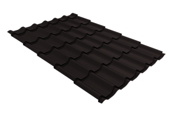 Профиль волновой Классик ("Classic") 0,45 Drap RAL 9005 черный