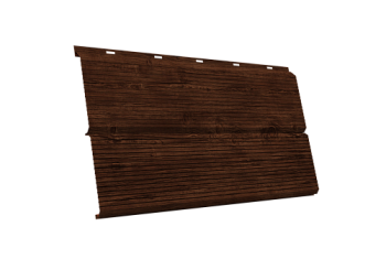 ЭкоБрус 0,345 Gofr Grand Line 0,45 Print Elite Cherry Wood TwinColor