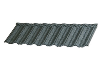 Лист композитной черепицы Gerard Classic dark silver