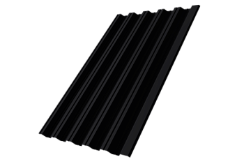 Профнастил НС35R Grand Line 0,5 PurPro Matt 275 RAL 9005 черный