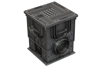 Колодец коммуникационный Master Aquastok 350х350х420 с крышкой (4355)