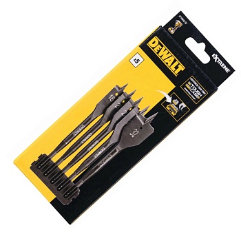 Набор перьевых свёрл по дереву DeWalt DT70832-QZ (5 шт)