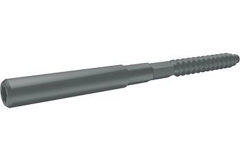 Шуруп-шпилька 8х160 Grand Line RAL 7005 мышино-серый