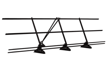 Ограждение кровельное со снегозадержателем Grand Line 0,9х3м RAL 9005
