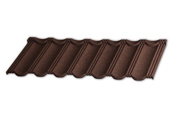 Лист композитной черепицы Gerard Heritage chestnut