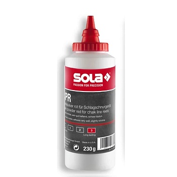 Порошок меловый SOLA 66152101 (красный) 230 г