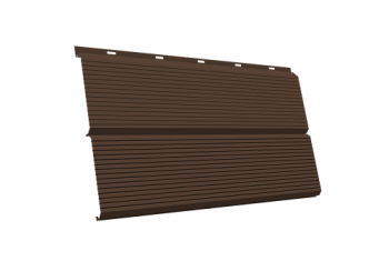 ЭкоБрус 0,345 Gofr Grand Line 0,45 Drap RAL 8017 шоколад