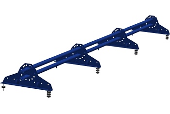 Снегозадержатель трубчатый Grand Line RAL 5002 3м
