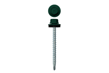 Саморез кровельный Daxmer 4,8х50 RAL 6005 (150) сверло №1
