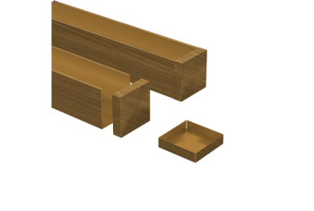 Заглушка 50х50 Honey Wood Zn 0,45