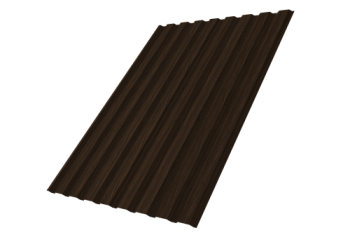 Профнастил С20A Grand Line 0,45 Print Elite Coffee Wood TwinColor