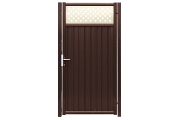Калитка Estet Plus 2,0х1 RAL 8017/1014