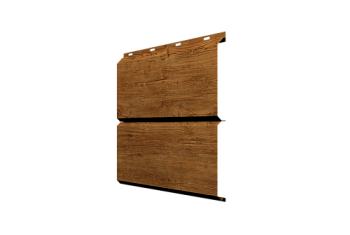 ЭкоБрус 0,345 Grand Line 0,45 Print Elite с пленкой Golden Wood TwinColor