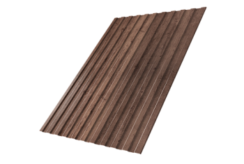 Профнастил С8A v02 Grand Line 0,45 Print Premium с пленкой Almond Wood Fresh