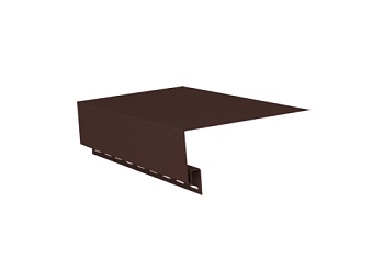 Планка околооконная Grand Line Acryl темный дуб (3,0м)
