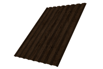 Профнастил С20A Grand Line 0,45 Print Elite Antique Wood TwinColor