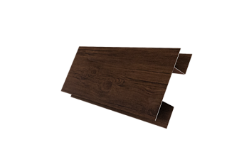 Планка H-образная Блок-Хаус new Grand Line 0,45 Print Premium Cherry Wood Fresh TwinColor (3м)