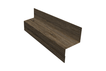 Отлив межэтажный 35 Grand Line 0,45 Print Elite Nordic Wood TwinColor (3м)