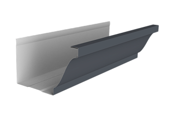 Желоб прямоугольный Vortex Lite Matt 130мм 2м RAL 7024 мокрый асфальт