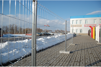 Панель временного ограждения Practic 1,74х3,1 Zn