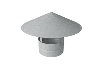 Дымник на трубу круглый d120 0,4 Zn