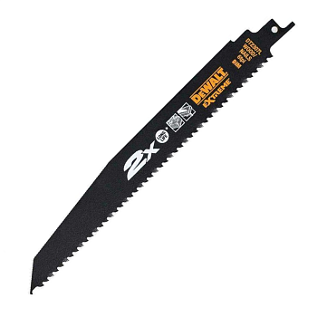 Полотна для сабельной пилы по дереву с гвоздями DeWalt DT2307L 228 мм (5 шт)
