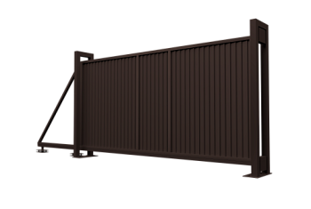 Ворота откатные Estet 2,0х4,5 RAL RR32