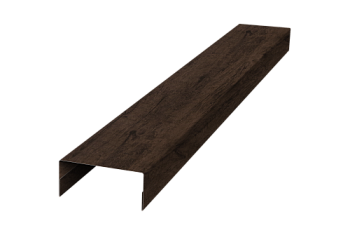 Крышка 30х15 для забора жалюзи Texas Grand Line 0,45 Print-Double Premium Antique Wood (3м)