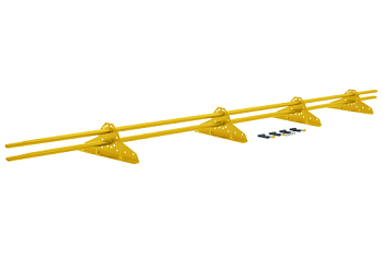 Снегозадержатель трубчатый Grand Line RAL 1021 3м