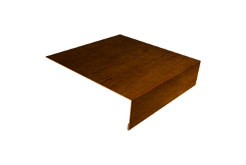 Планка околооконная простая 200х75 Grand Line 0,45 Print Premium Golden Wood Intense FTC (2м)