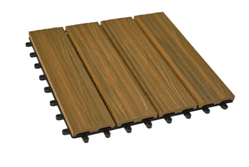 Паркет садовый CM Garden Modern 300х300мм patina teak (патина тик) (11шт/уп)